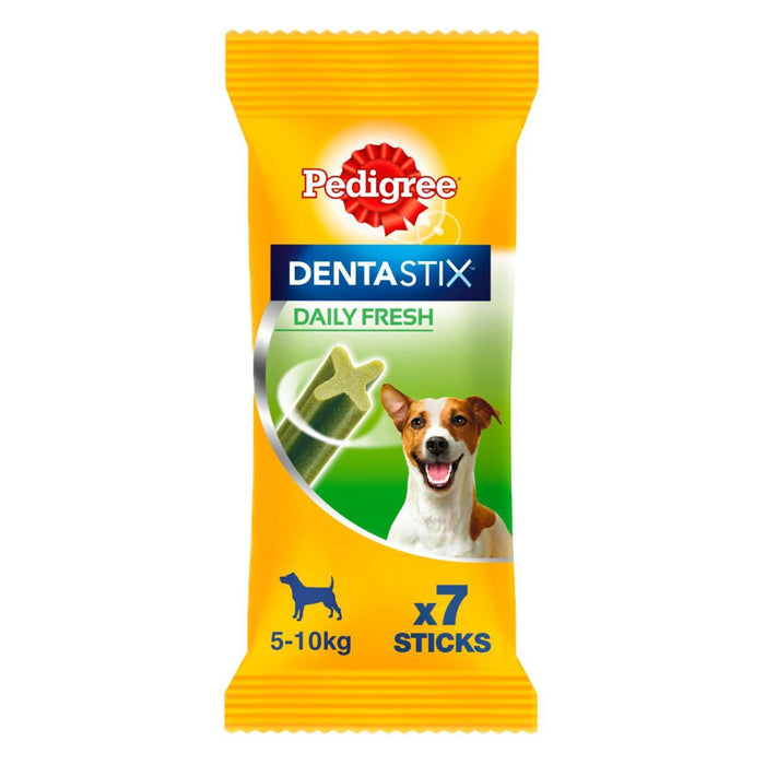 Pedigree Dentastix frische tägliche Erwachsene kleine Hund Zahnlecke 7 x 16g