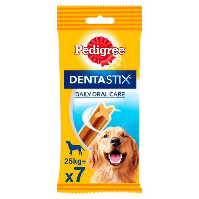 Pedigree Dentastix tägliche Erwachsene zahnärztliche große Hunde behandelt 7 x 39g