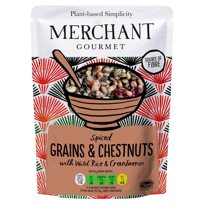 Merchant Gourmet Chestnuts & Grains 250g