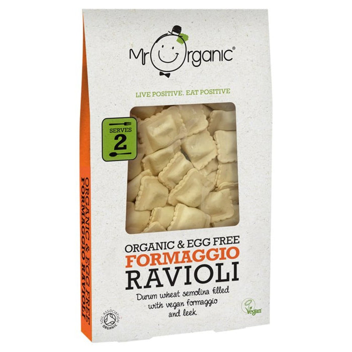 Mr Organic Formaggio Ravioli 250g