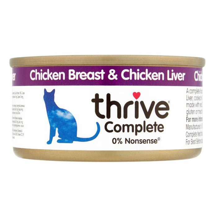 Thrive Complete Cat Food Chicken Breast & Chicken Liver 75g