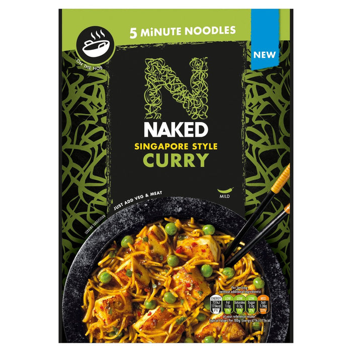 Naked Singapore Curry Stirfry Noodle 100g