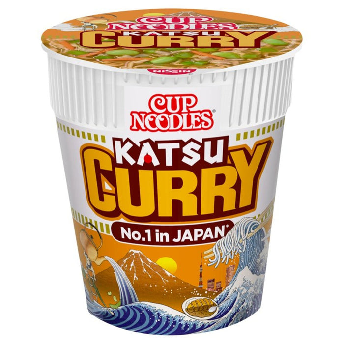 Nissin Cup Nudel Katsu Curry 73G