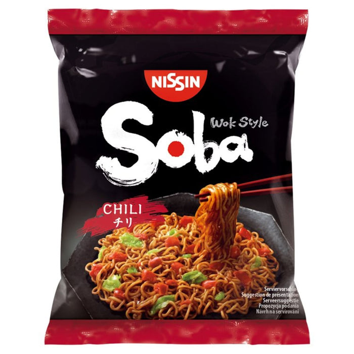 Nissin Soba Fried Noodles Chilli 111g
