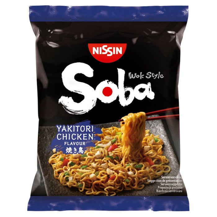 Nissin Soba Fried Noodles Yakitori Chicken 110g