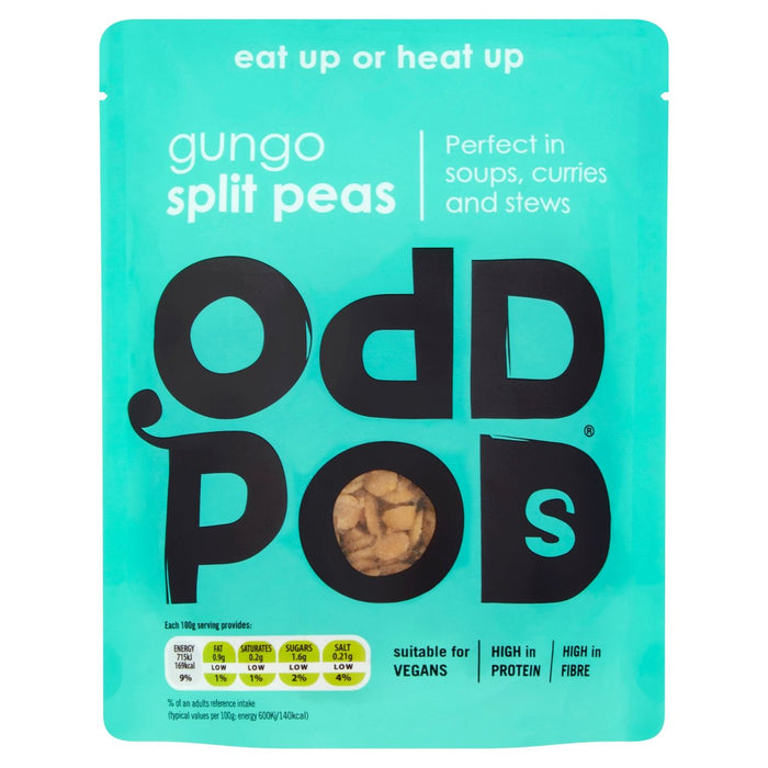 Oddpods Gungo Split Peas 200g