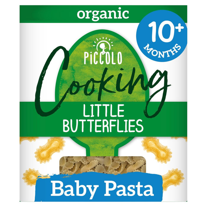 Piccolo kleine Schmetterlinge Bio -Baby Nudeln 10 Monate+ 400 g