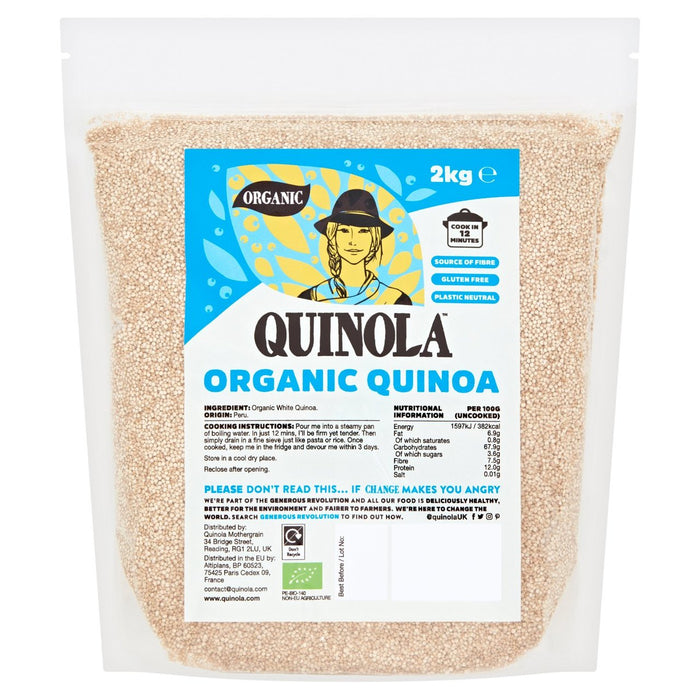 Quinola Organic White Quinoa 2kg