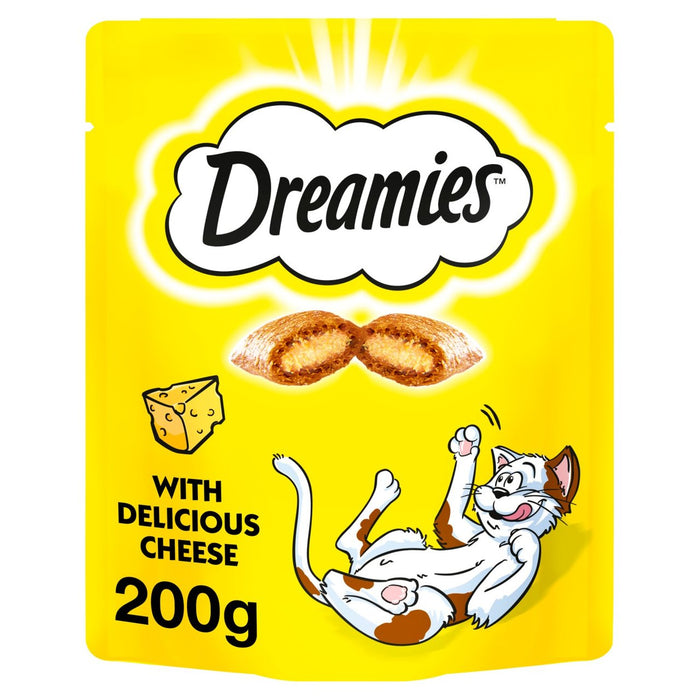 Dreamies Adult 1+ Delicious Cheese Cat behandelt Mega Pack 200g