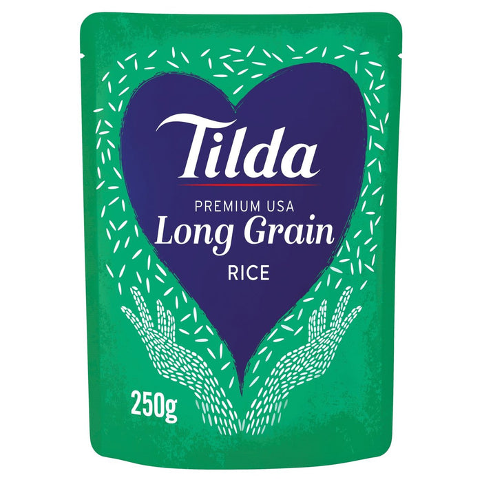 Tilda Microwave Premium USA Long Grain Rice 250G