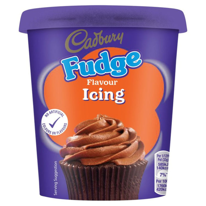 Cadbury Fudge Flavour Icing 400g