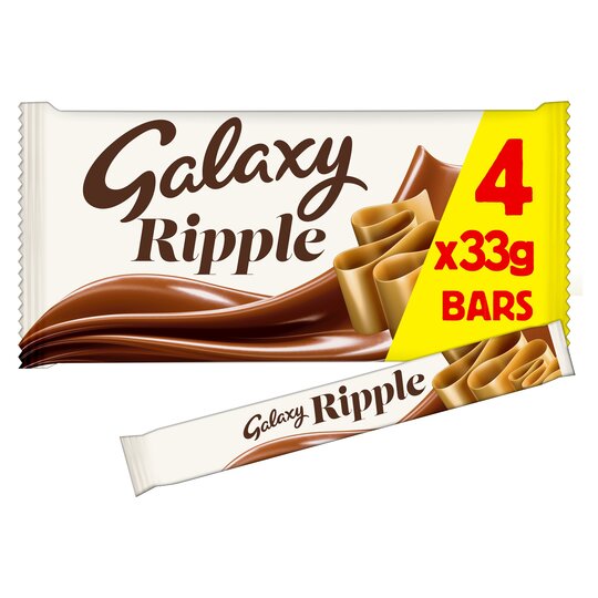 Galaxy Ripple Chocolate Multipack 4 x 33g