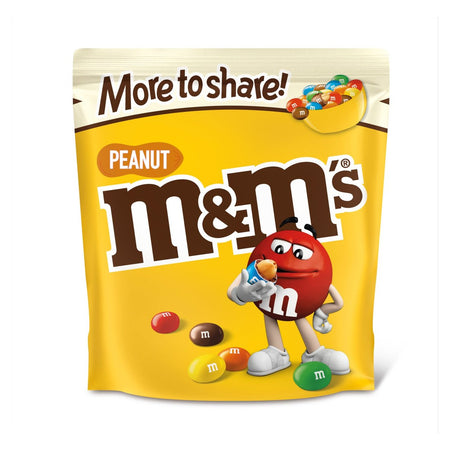  M&M's Peanut Chocolate Pouch 125 g : Grocery & Gourmet