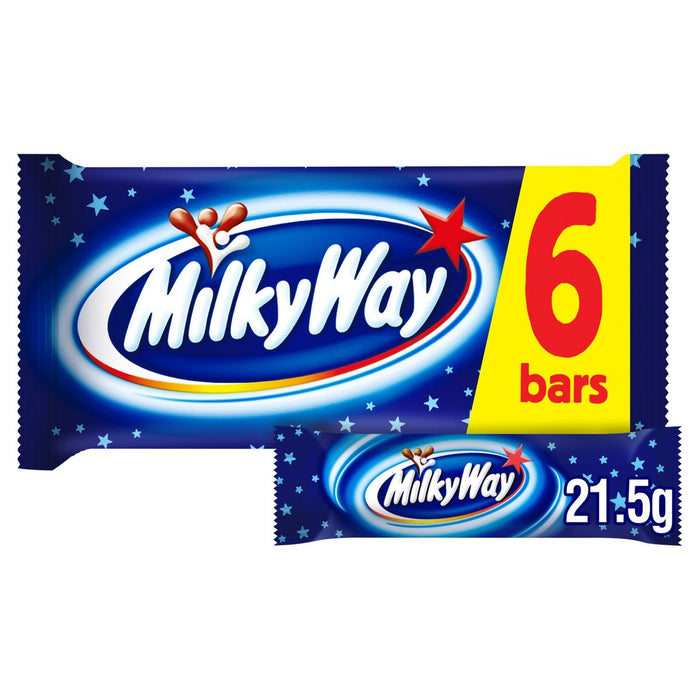 Milky Way Chocolate Bar Multipack 6 x 21.5g