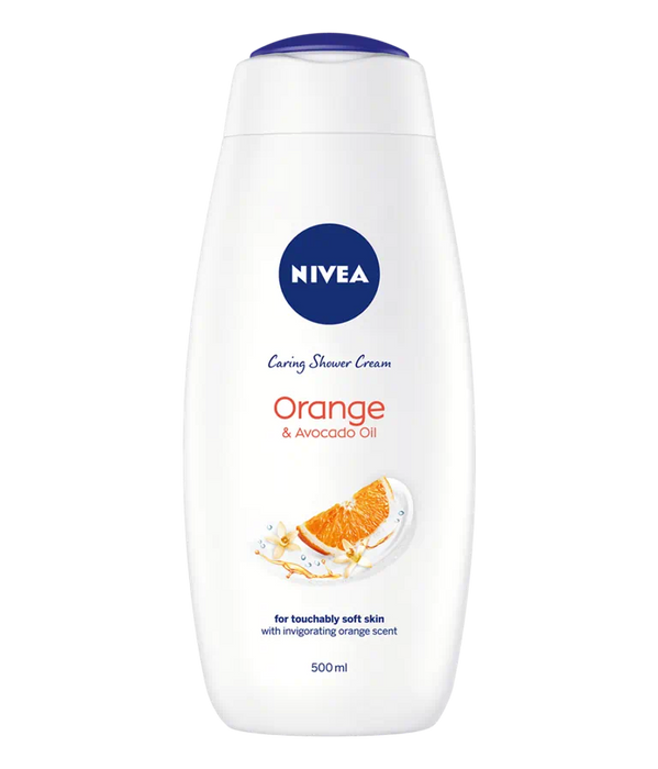 Nivea Duschcreme Gelgent Feuchtigkeit Orange 500 ml