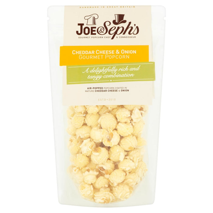 Joe & Sephs Popcorn Cheddar Käse & Zwiebel 70G