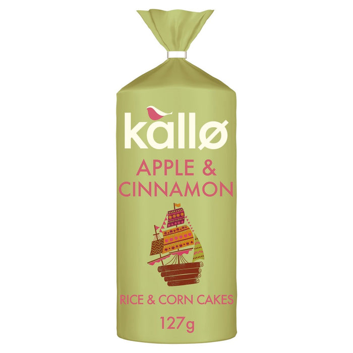 Kallo Apple & Cinnamon Reiskuchen Thins 127G