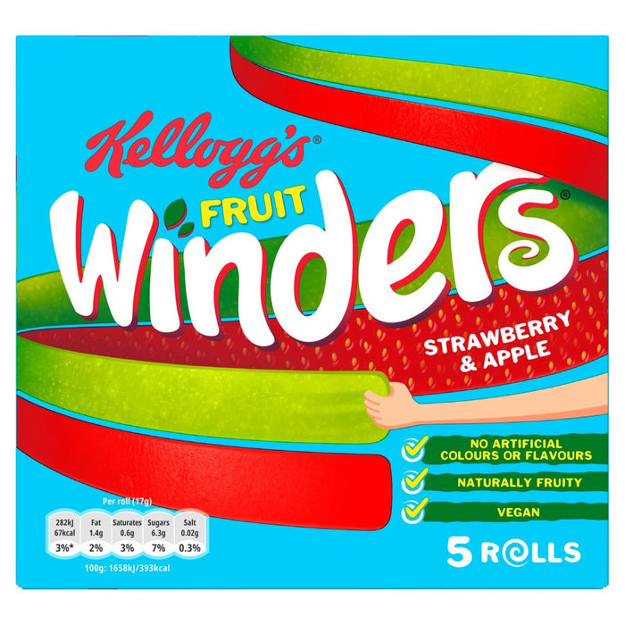 Winders de Kellogg Strawberry & Apple 5 x 17g