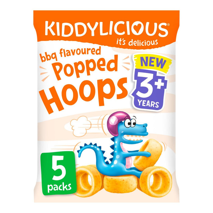 BBQ KidDylicious POPPED 3 ans + multipack 5 x 10g