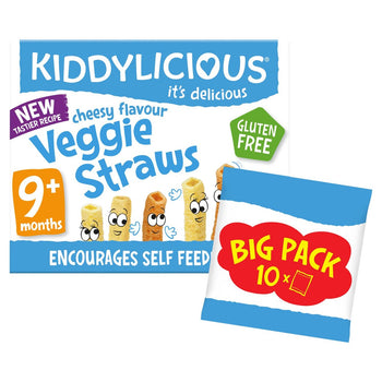 KIDDYLICIOUS FRUIT WRIGGLES STRAWBERRY INFANT SNACK 12 MONTHS+ 12G