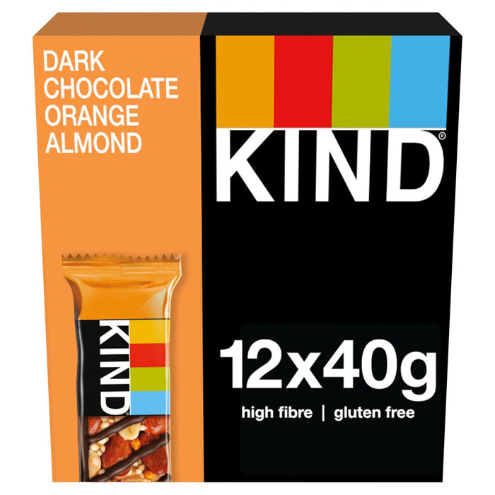 Art dunkle Schokoladenorange & Mandel 12 x 40g
