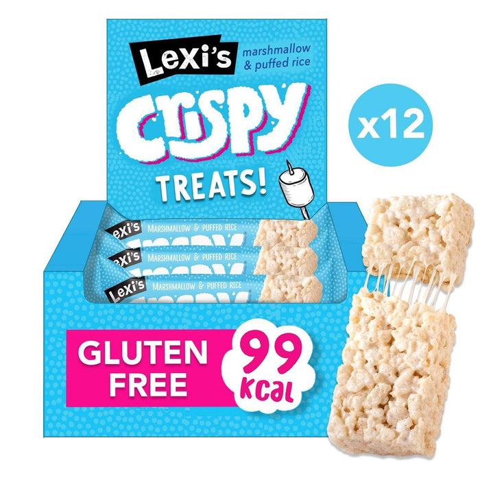 Lexi's Crispy Treat Marshmallow Bliss Multipack 12 x 26g