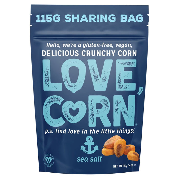 LOVE Corn Sea Salt Corny Corn 115g