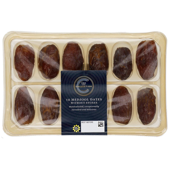 M&S Collection 12 Medjool Dates Without Stones 12 per pack