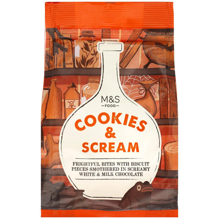 M&S Cookies y Scream 128g