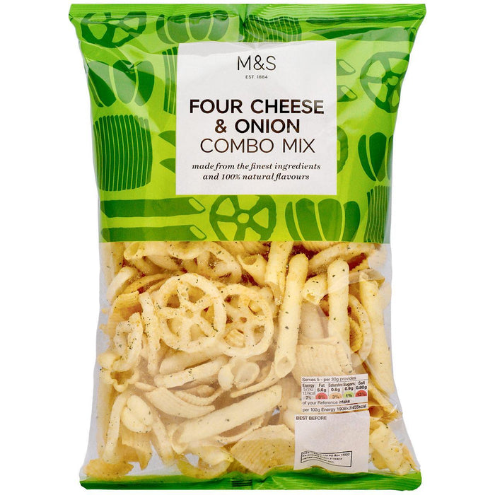 M & S Four Cheese & Onion Combo Mix 150g