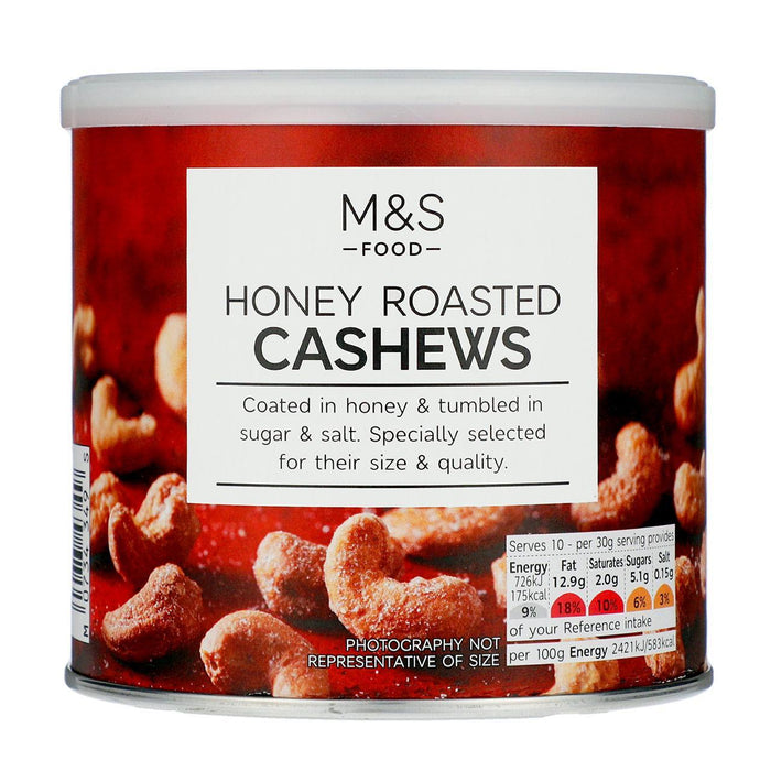 M&S Honey Roasted Cashews 300g