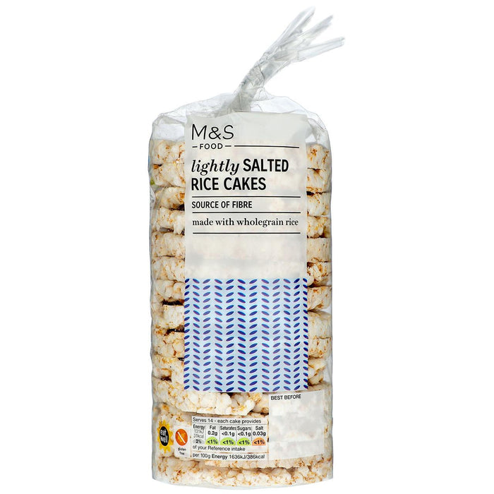 M&S Lightly Salted Rice Cakes 112g