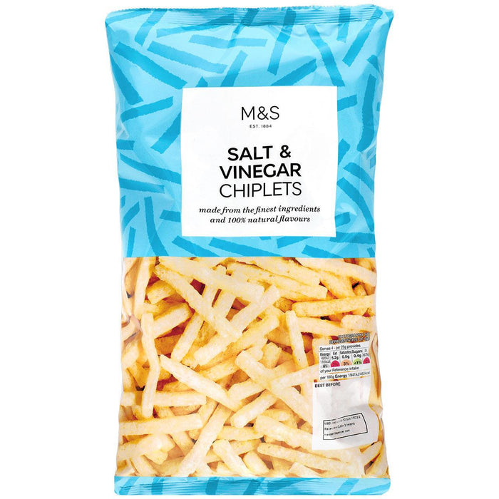 Chiplets de sal y vinagre de M&S 100g