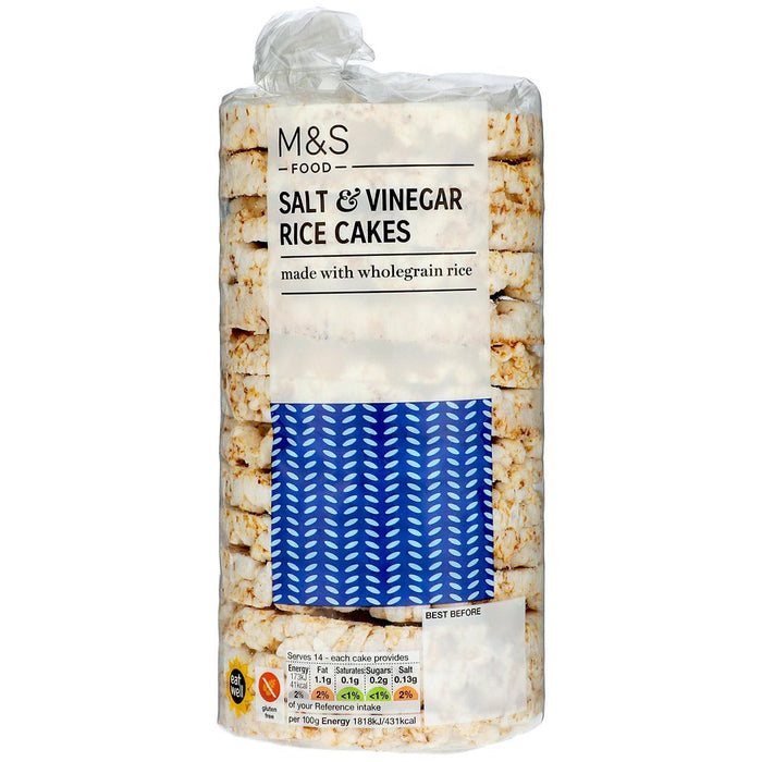 M&S Salt & Vinegar Rice Cakes 133g