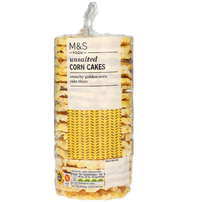 M&S Unsalted Corn Cakes 150g