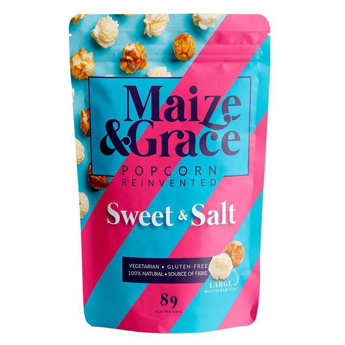 Maïs et grâce Sweet & Salt Popcorn 54G