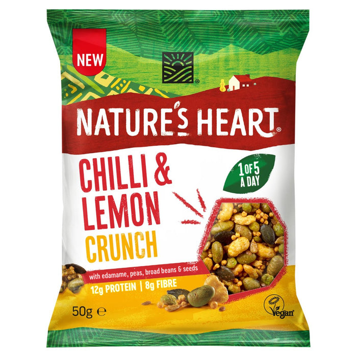 Nature's Heart Crunch Chilli & Lemon 50g