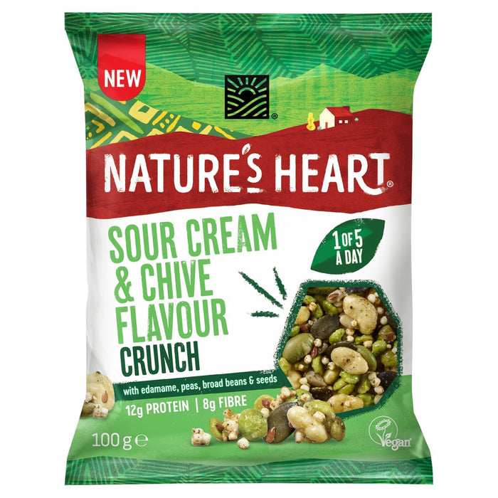 Nature's Heart Crunch Sour Cream & Chive 100g