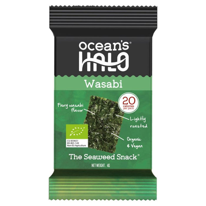 Ocean's Halo Wasabi Seaweed 4g