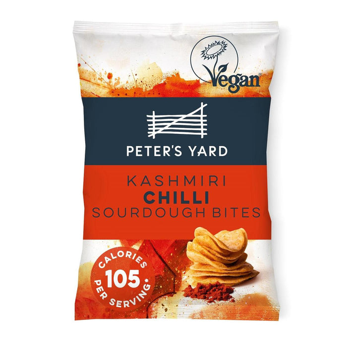 Peter's Yard Chilli Sourdough Bites Sharing Bag 90g