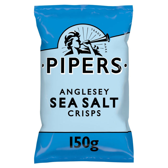 Pipers Anglesey Sea Salt Crisps 150G