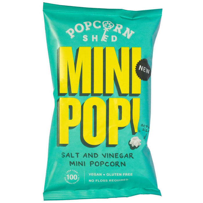 Popcornschuppen Mini Pop Salt & Essig 22g