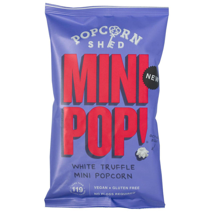 Popcorn Shed Mini Pop White Trüffel 22g