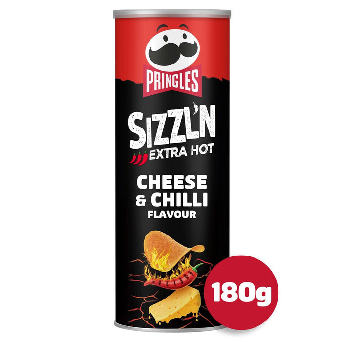 Pringles Sizzl'n Cheese & Chili 180g