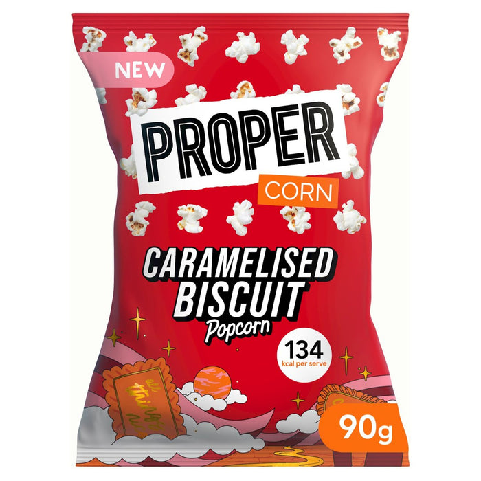 Propercorn biscuit caramélisé pop-corn 90g
