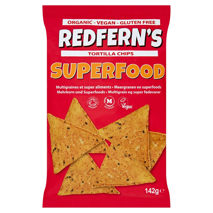 Redferns Superfood Superfood Beat Patato esborro y chips multigrano de cáñamo 142G
