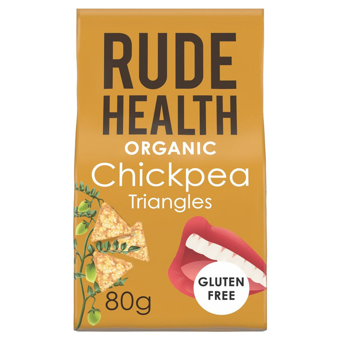 Rude Health Organic Chickpea Triangles 80g