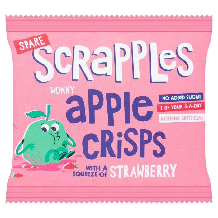 Scrapples Apple & Strawberry Fruit Crisps 12g