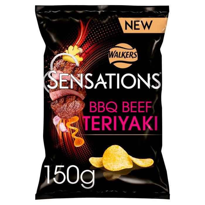 Sensations Beef Teriyaki Crisps 150g