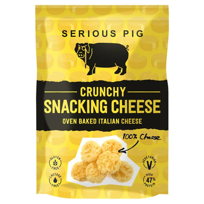 Serious Pig Crunchy Snacking Cheese Classic 24g
